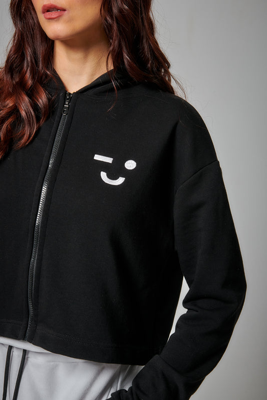 Libertas Cropped Hoodie Γυναικείο