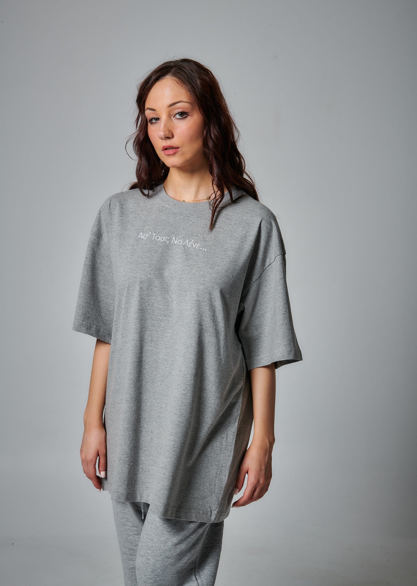 Incorraptus T Shirt Boxy "Ασ' τους να λένε" Unisex