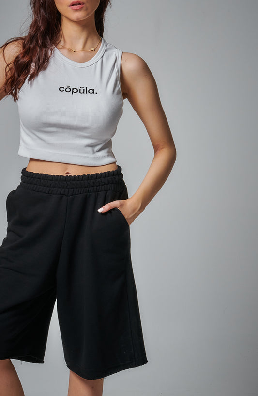 Vestis Rib Cropped Top Copula Γυναικείο