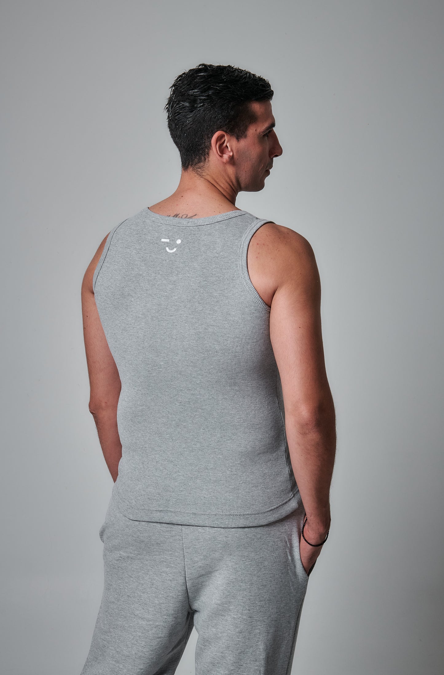 Intactus Rib Γκρι "Ασ' τους να λένε"  Unisex