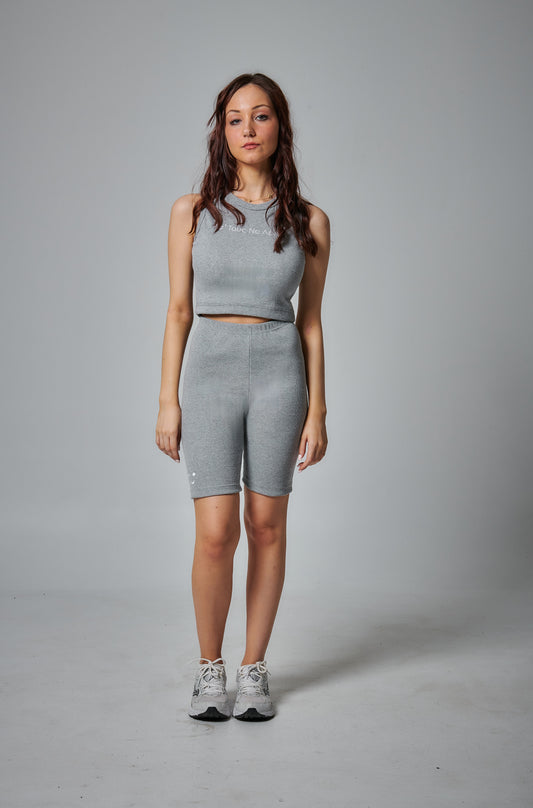 Figura Rib Γυναικείο Κολάν Γκρι